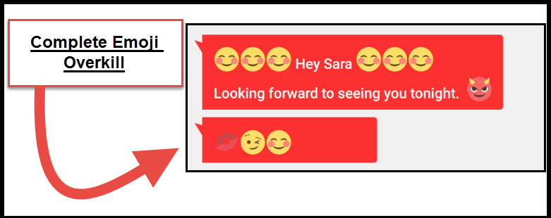 Sending Too Many Emojis In A Message
