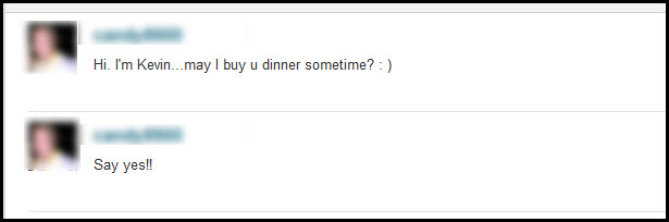 how to end online dating message