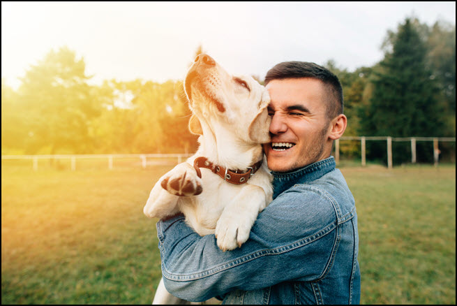 A photo with your dog can boost results on dating apps