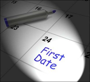 First Date Calendar for a Man