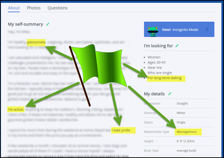 Green Flags On Dating Profile