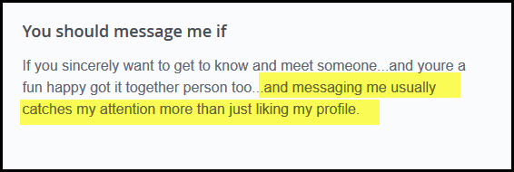 Never Use Likes On Dating Site