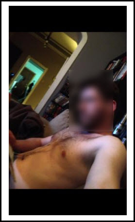 Naked Lying Around Selfie