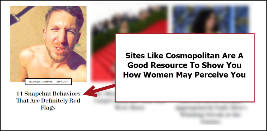 Women's websites are good resources for men