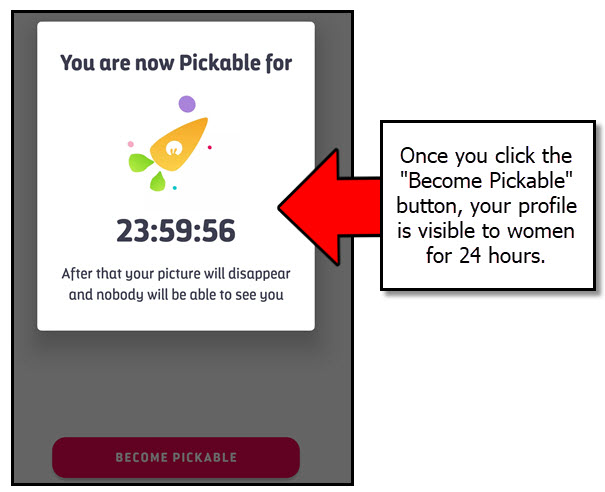 How to become Pickable on the Pickable app