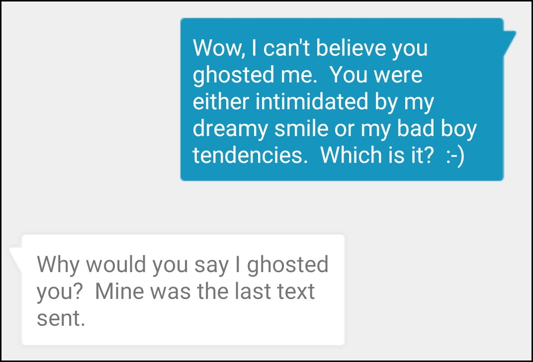 Woman upset after being ghosted