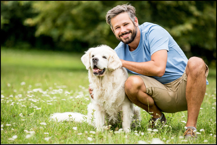 It's OK to have pets on your profile photos if you are in them too.