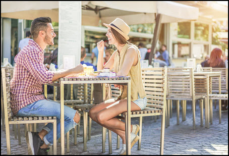 Your first date should always be a drink or coffee