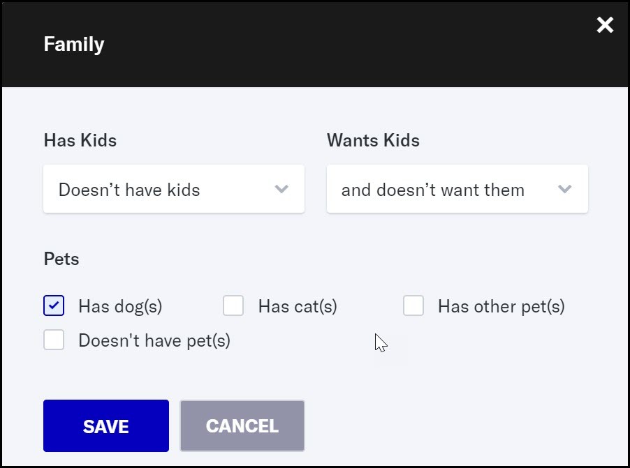 Are profile traits important on OkCupid