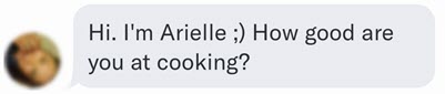 Women send icebreakers when seeing a well-written bio on dating apps.