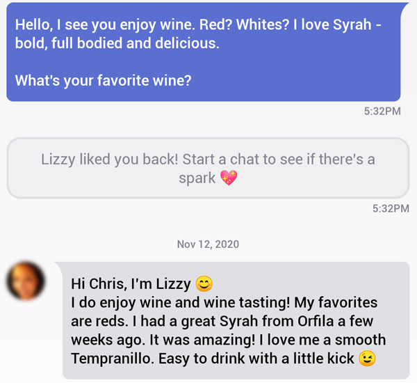 Good icebreakers are a key to succeed on dating apps