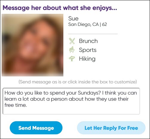 OurTime proposes conversation starters