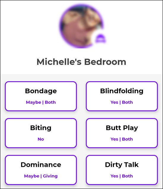 What is the bedroom feature on the Hud app?
