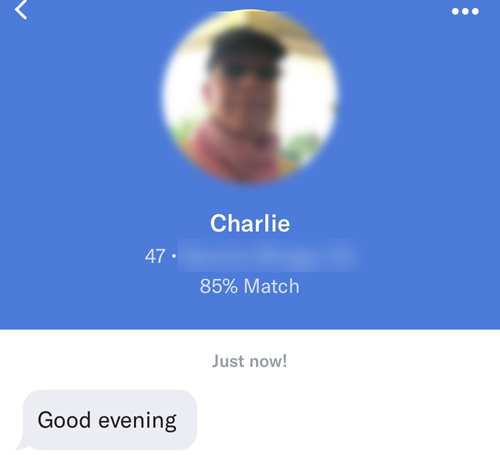 What is a bad opening message on OkCupid?