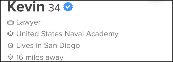Your profile settings are important on Tinder.