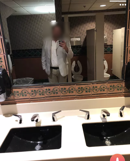 A bathroom selfie is one of the worst profile photos.