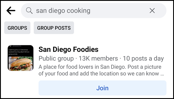 Joining groups on Facebook can increase your dating pool.