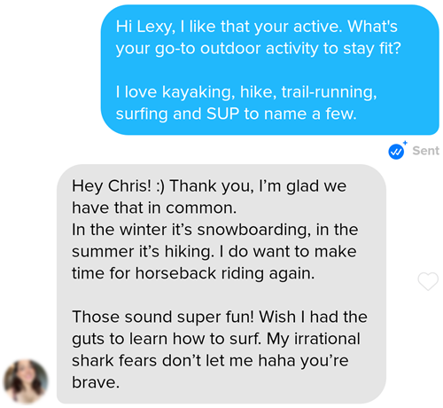 What's the best way to compliment women on Tinder?