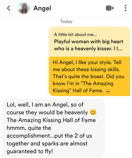 How to flirt on Bumble.