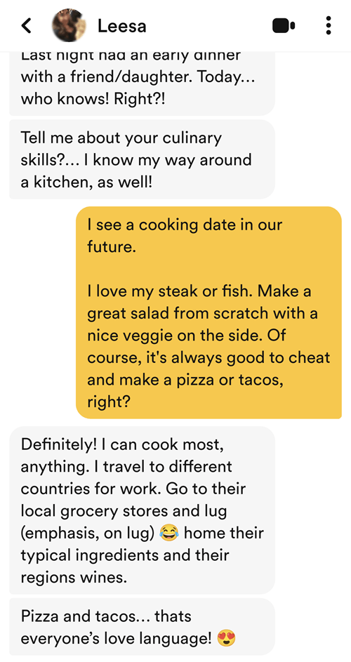 How do you build banter on Bumble?