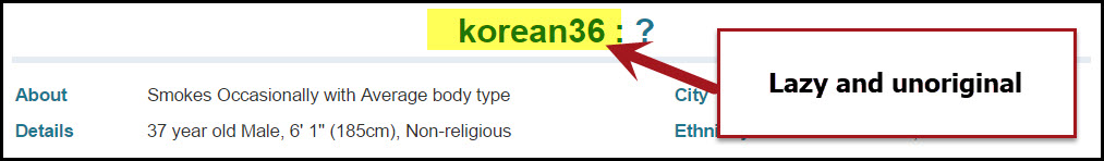 what is a good username for a man on a dating site what is a good username for a man on a dating site
